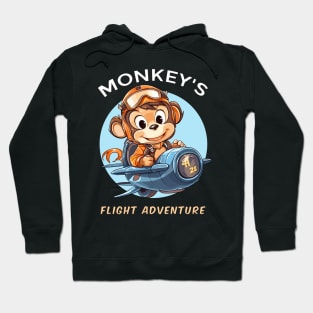 Monkey Flight Adventure Hoodie